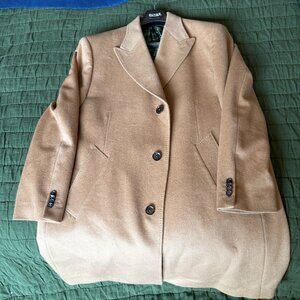 Men's Wool Camel Overcoat